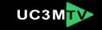 uc3mtv. Logo del servicios de televisi&oacute;n de la Universidad Carlos Tercero de Madrid.