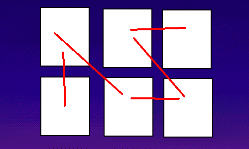 p&aacute;ginas con enlaces a cada una de las otras