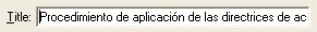 Imagne del campo Title de la ventana de Propiedades de la P&aacute;gina