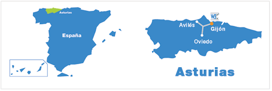 Localizaci�n de la Oficina Espa�ola