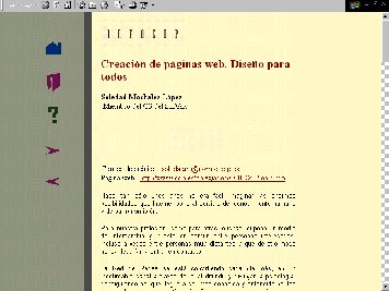 Vista de una p�gina de la revista del Colegio de Psic�logos.