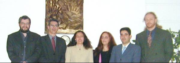 Foto: De izquierda a derecha, Claudio Segovia, Carlos Benav&iacute;dez, Emmanuelle Guti&eacute;rrez y Restrepo, Graciela Caplan, Rafael Romero y Charles McCathieNevile.