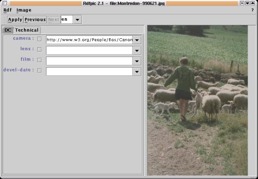 Vista de la interfaz de edici&oacute;n de metadatos