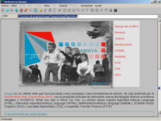 vista de una p&aacute;gina sin la aplicaci&oacute;n de una hoja de estilo personal.